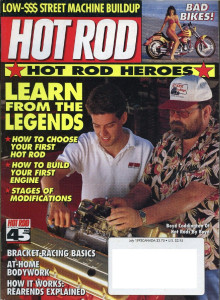 HOT ROD 1993 JULY - BUILD A ROD, ROD HALL's DODGE